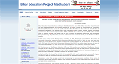 Desktop Screenshot of bepmadhubani.org